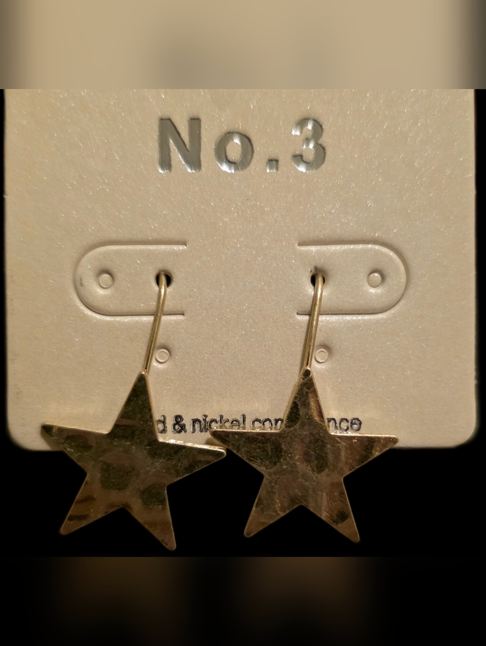 Star Dangle Earrings